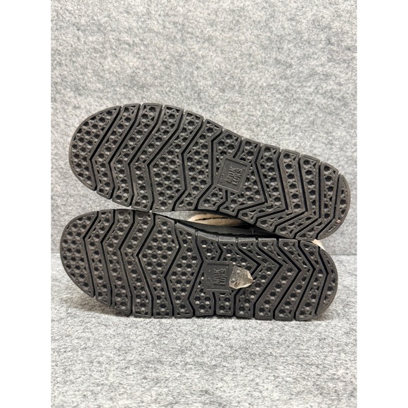 Muk Luks Womens Gray Suede Shearling Lined Winter Boots Size 7 - Picture 6 of 7